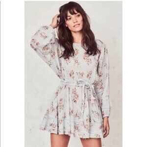 LoveShackFancy Noelle Dress Long Sleeve Floral